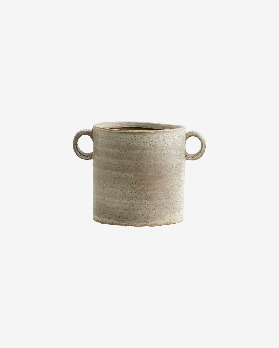 CAROTA opbevaringskrukke - sand - naordal.com