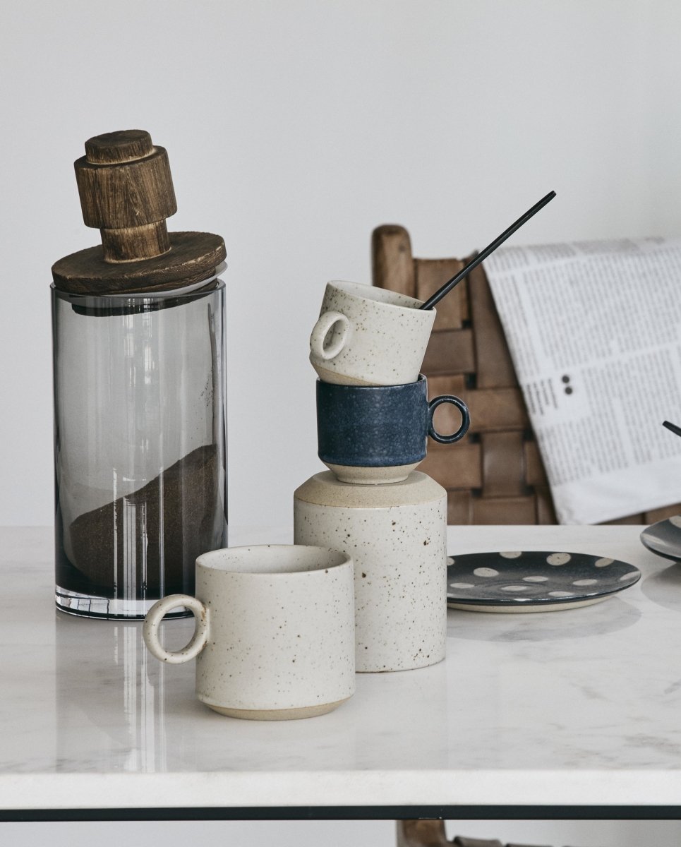 GRAINY espresso kop i keramik m-hank - sand - naordal.com