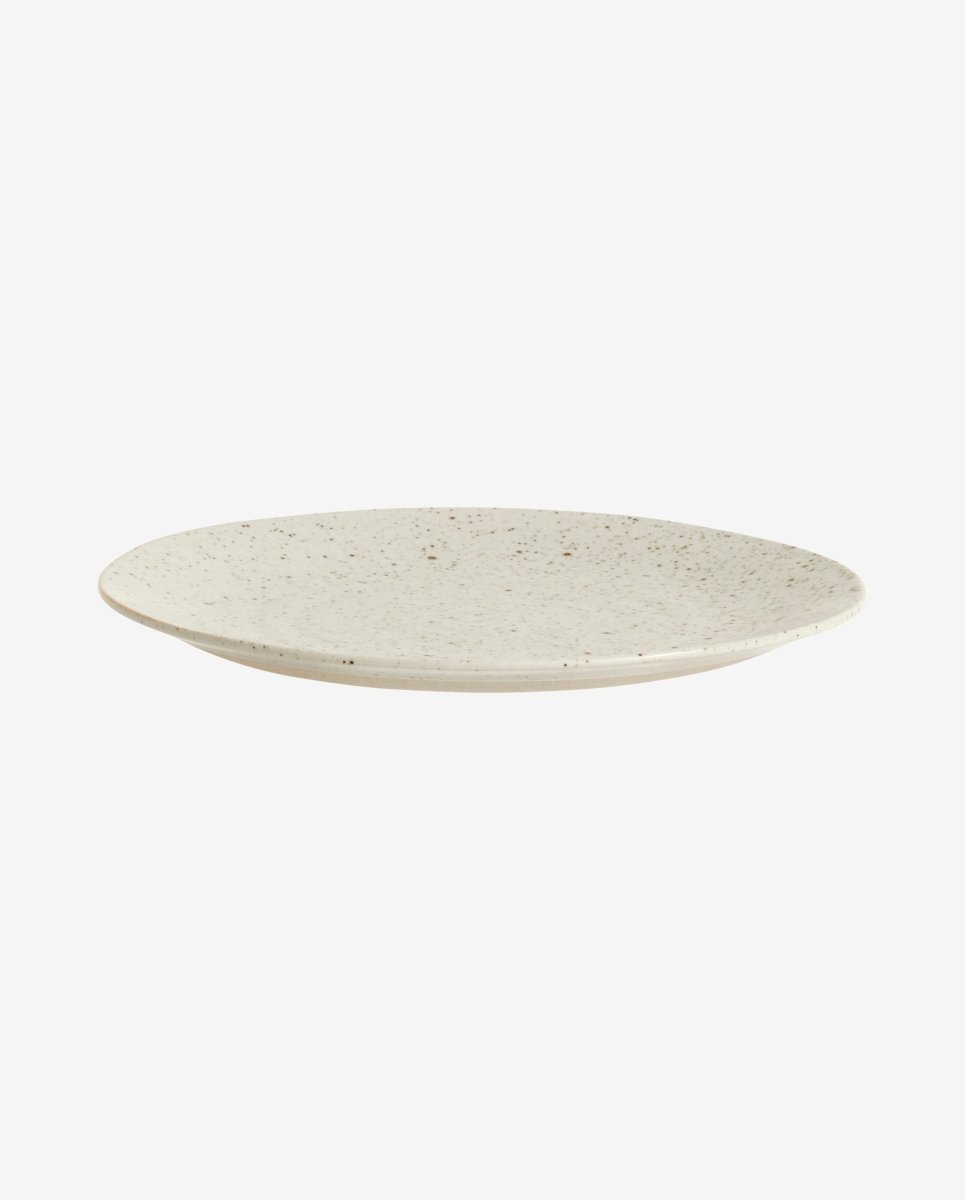 GRAINY frokosttallerken i keramik - ø21 cm - sand - naordal.com