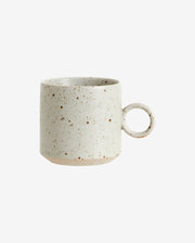 GRAINY krus i keramik m/hank - h8 cm - sand - naordal.com