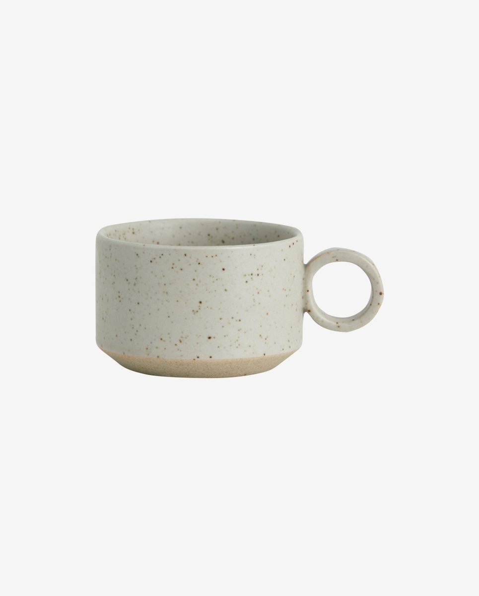 GRAINY tekop i keramik m/hank - h5,5 cm - sand - naordal.com