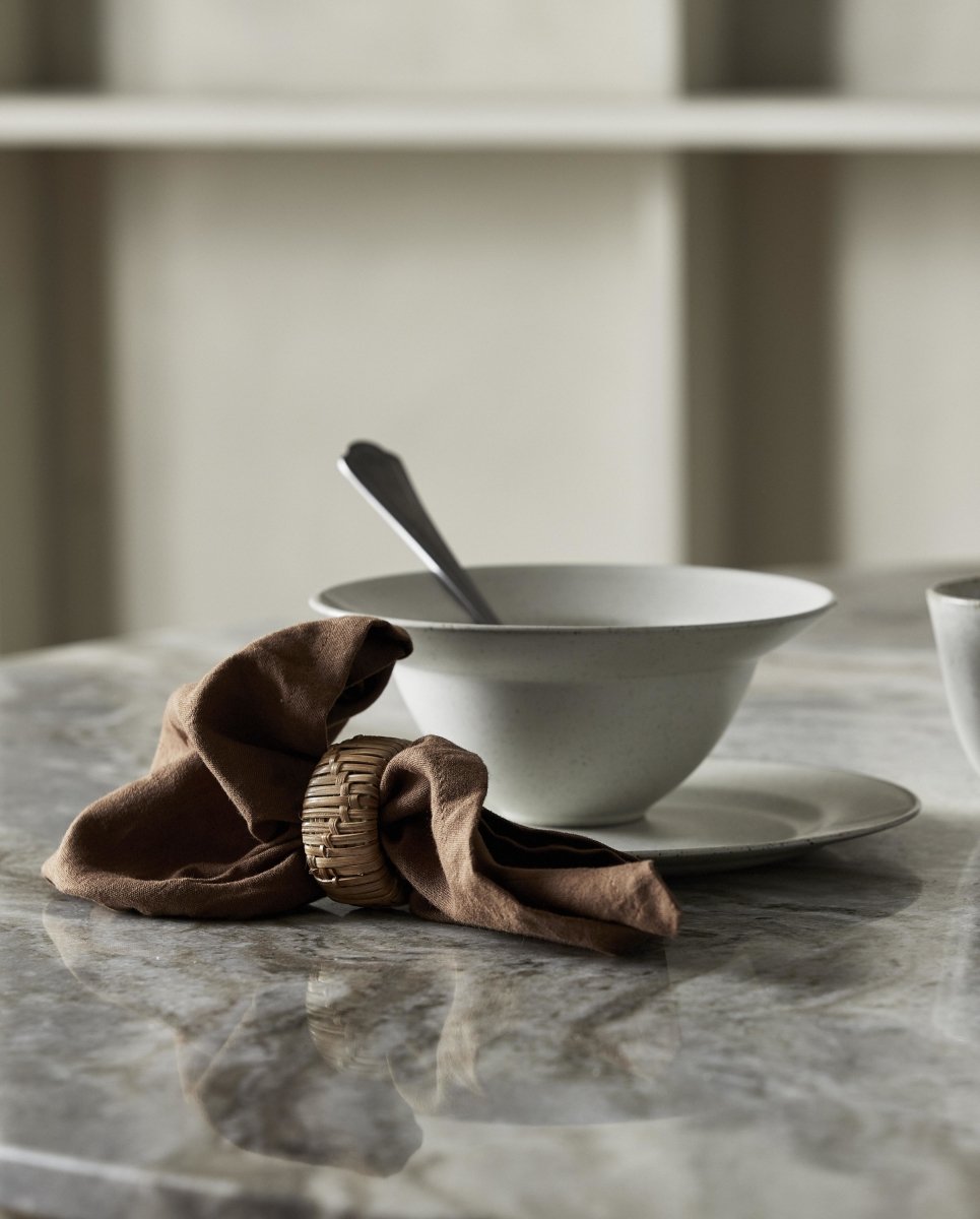 GRAWA suppetallerken - ø18 cm - hvid - naordal.com