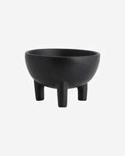 LAMU skål til opbevaring - ø13 cm - sort - naordal.com