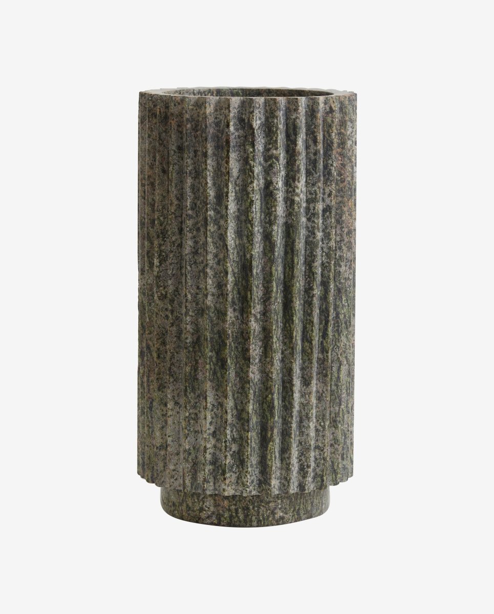 LOON vase - grøn marmor - naordal.com