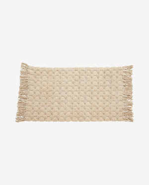 LUNA bademåtte i bomuld - 60x100 cm - off white - naordal.com