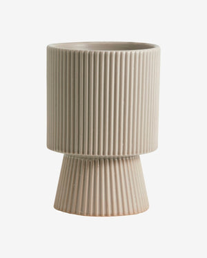MULL urtepotte i stentøj - large - ø16 cm - sand - naordal.com