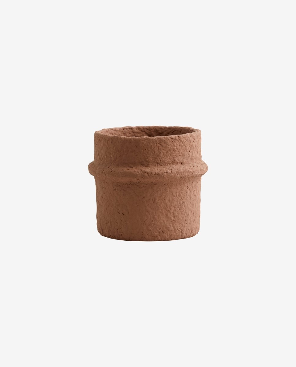 ROTE urtepotte i cement, no. 2 - rust - naordal.com