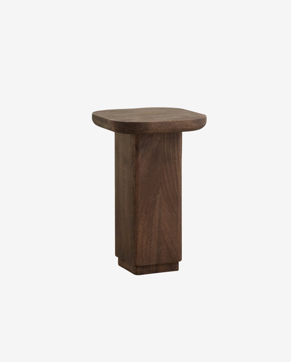 TOKE side table - dark brown - naordal.com