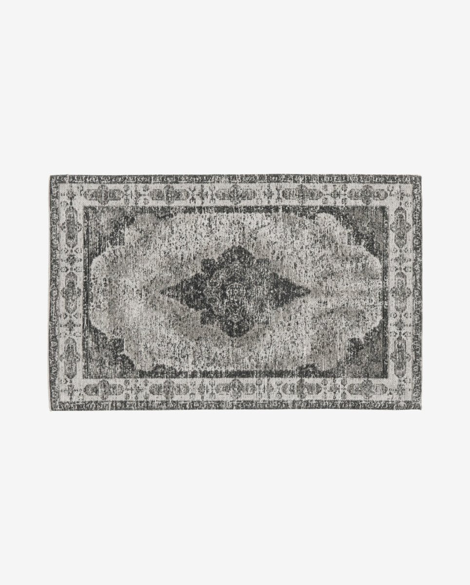 VENUS vævet bomuldstæppe - 60x90 - grå - naordal.com