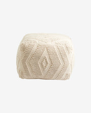 WULAR puf - råhvid - naordal.com